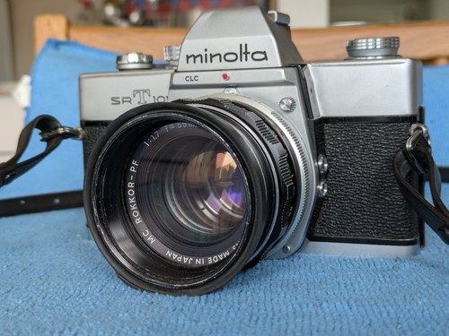 Minolta srt 101 rokkor pf - minolta,