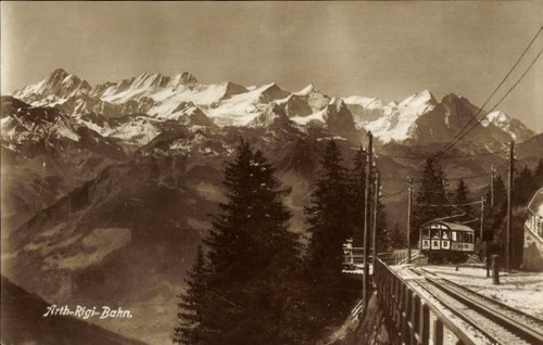 Arth rigi bahn - ak, arth-rigi-bahn,