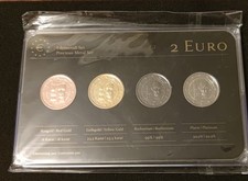 2 Euro San Marino 2014 Edelmetall-Set - Inkl. Zertifikat - OVP 