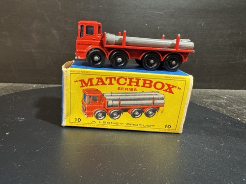 Matchbox 10d pipe truck rot - rw,