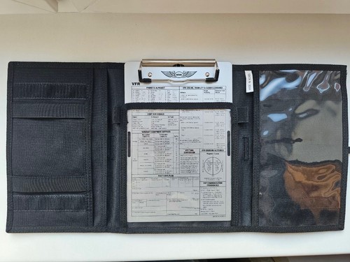 Asa vfr tri fold kneeboard - asa, tri-fold