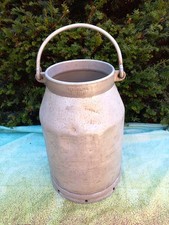 Alte Milchkanne Aluminium