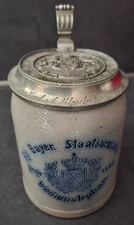 Bierkrug Weihenstephan Bayer. Staatsbrauerei Weihenstephan 1/2 L 1910 selten