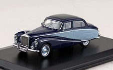 Rolls Royce Silver Cloud zweifarbig blau 1:43 Oxford Modellauto EMP002
