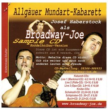 CD.173 Allgäuer Mundart-Kabarett, Josef Haberstock als Broadway-Joe - CD
