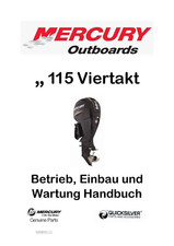 Mercury Außenborder 75-115 PS Optimax Betriebs- und Wartungsanleitung