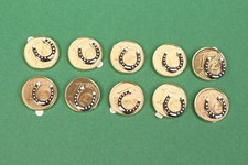 10x Glückscent Hufeisen