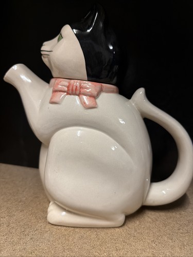 Vintage kaffeekanne katze 70er - vintage,