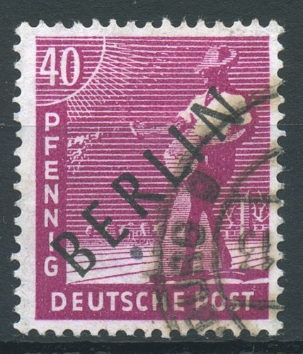 Berlin 1948 schwarzaufdruck - 1948, 12