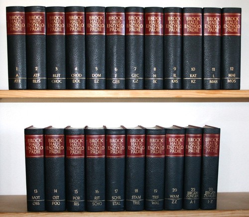 Brockhaus enzyklopädie - enzyklopädie, in