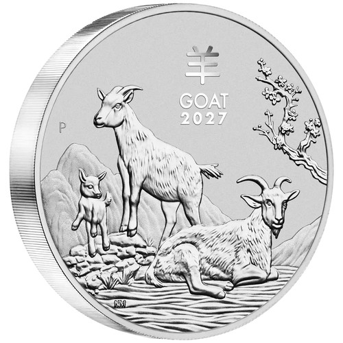 Silbermünze 1kg jahr der - 1kg,
