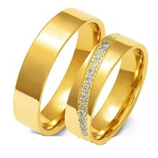 Eheringe Trauringe 333 er Gold Gelb Gold 6mm massiv Gold Massiv
