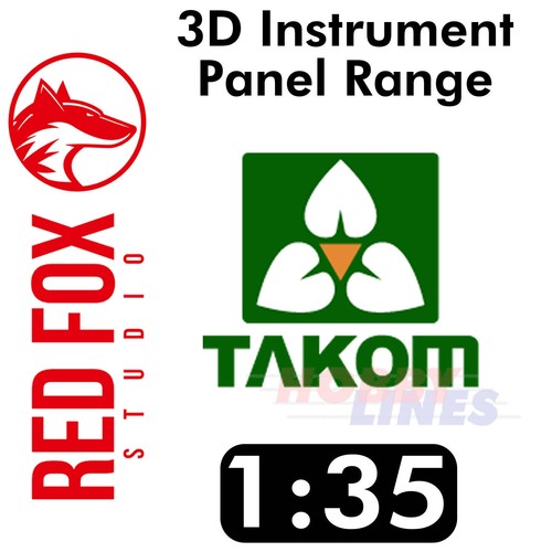 Red fox studio printed - red,