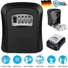 Schlüsselbox Schlüsseltresor Schlüsselsafe Für Innen-Und Außen mit Zahlenschloss