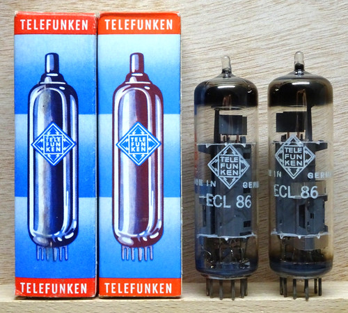 Pair telefunken ecl86 - ecl86, |