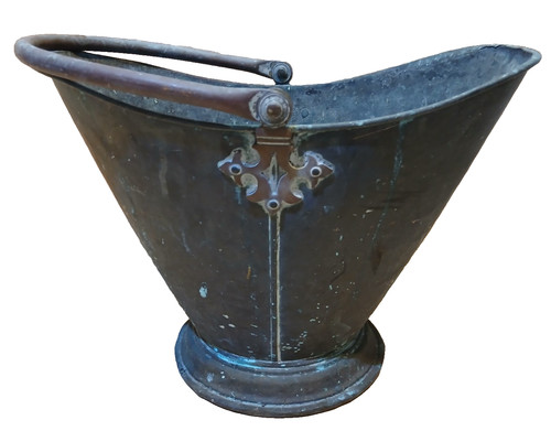 Vintage schwere messing kohle - schwere,