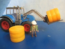 71004 Großer Traktor 2x Heu