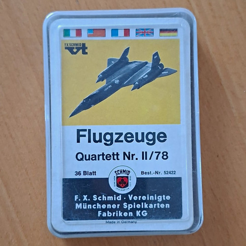 Schmid flugzeuge quartett - schmid,