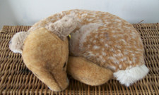 SCHÖNER VINTAGE MOHAIR STEIFF RUHENDER HIRSCH REHKITZ BAMBI POP UNTER WEIHNACHTSBAUM