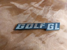 VW Golf 1 GL Schriftzug Emblem