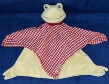 Schmusetuch Ikea Frosch Minnen Groda grün + rot / weiß kariert