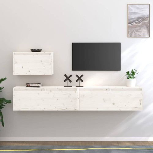 Schrank 3tlg massivholz - schrank, 3tlg.
