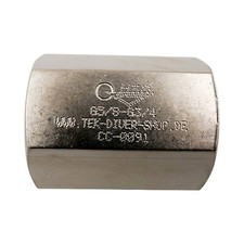 Gewindeadapter 300 bar Druckluft G 5/8" innen - Sauerstoff 200bar G 3/4" innen