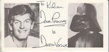 Autogramm  Star Wars   Dave Browse   Darth Vader
