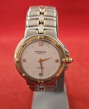 raymond weil parsifal 9190 Herrenuhr mit Zertifikat In OVP Edelstahl/ Gold TOP