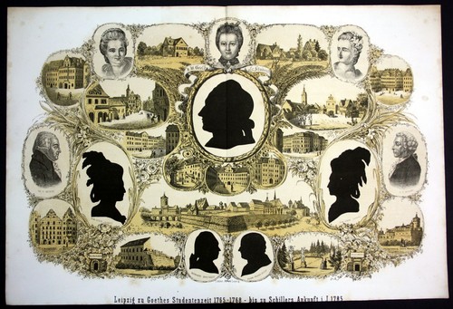 1857 leipzig souvenirblatt - 1857,