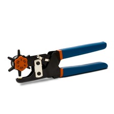 240 mm Revolverlochzange 2 - 4,5 mm Gürtelzange Lederzange Lochzange Ösenzange