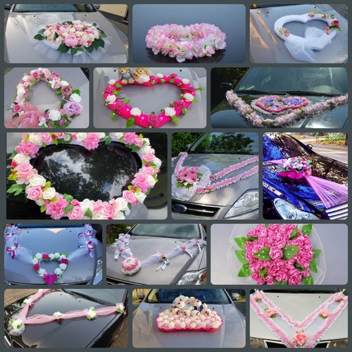 Autoschmuck hochzeit - autoschmuck,