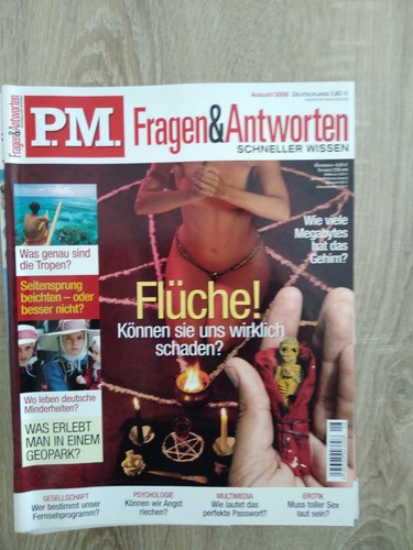 Zeitschrift heft magazin m - heft, p.m
