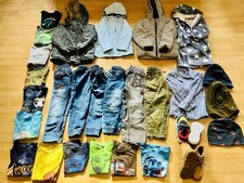 Bekleidungspaket Jungen Gr. 98/104 ,Schuhe 27+28, 28 Teile + Gratis Kleidung