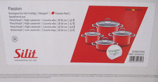 SILIT PASSION TOPFSET INDUKTION 4-TEILIG, PASSION RED