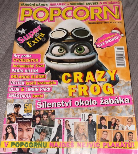 Popcorn magazine crazy frog - crazy,