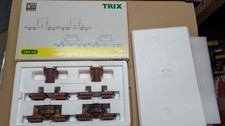 Trix 24016 Schlacken-/Roheisenpfannenwagen Set - gealtert , OVP , unbespielt