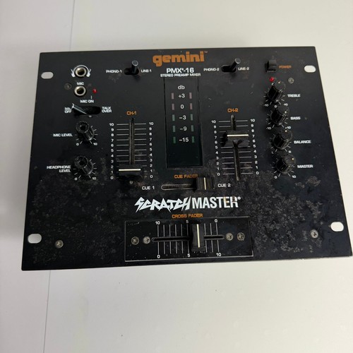 Gemini pmx scratchmaster dj - gemini,