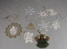 10 x Weihnachtsschmuck / Deko