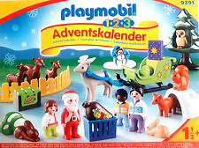PLAYMOBIL 9391 Waldweihnacht der Tiere Adventskalender  1 2 3   123 Nikolaus NEU
