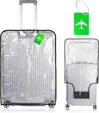 Transparenter Gepäckkoffer