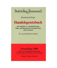 Handelsgesetzbuch [ HGB].: Mit
