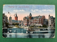 AK Königsberg Ostpreußen Partie am Schlossteich 1918 #2777