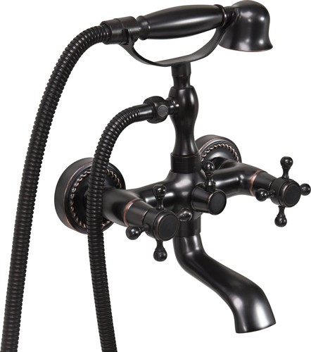 Badewannenarmatur retro black - badewannenarmatur,
