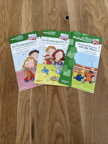 Mini lük lernhefte set - 3x,