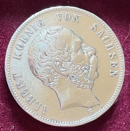 Mark sachsen 1876 könig - 5,