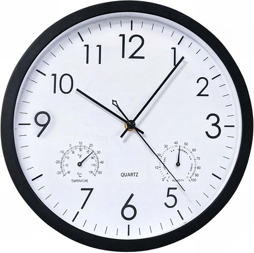 Chedin 30cm rund quarz wanduhr - chedin,