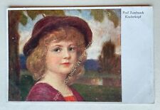 AK alt Motiv Kinder Kind um 1930 Mädchen Prof Zumbusch Kinderkopf