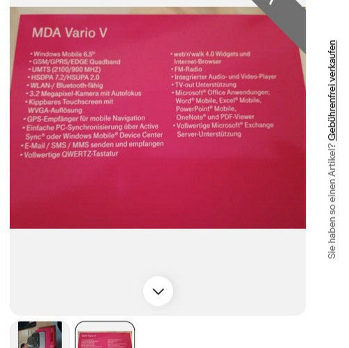 Mobile mda vario - vario, v
