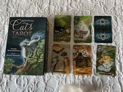 Mystical cats tarot - mystical, (karten)